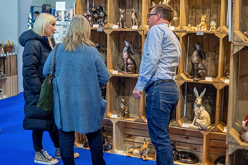 Coastal products at the Giving & Living trade show in Exeter 2025