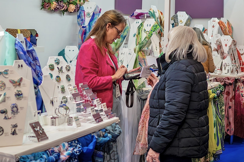 Gift products at the Giving & Living trade show in Exeter 2025