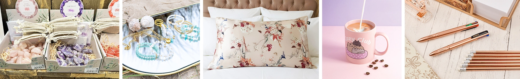 Images from exhibitors at the Giving & Living trade show